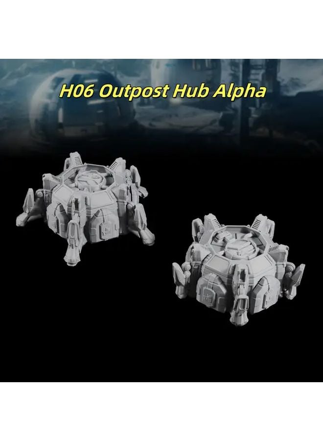 Epical Sci Fi Outpost Terrain Set H06 Outpost Platform Modular RPG Board Game - Image 5