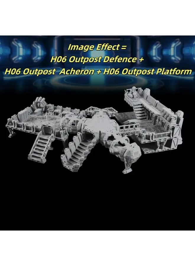 Epical Sci Fi Outpost Terrain Set H06 Outpost Platform Modular RPG Board Game - Image 4