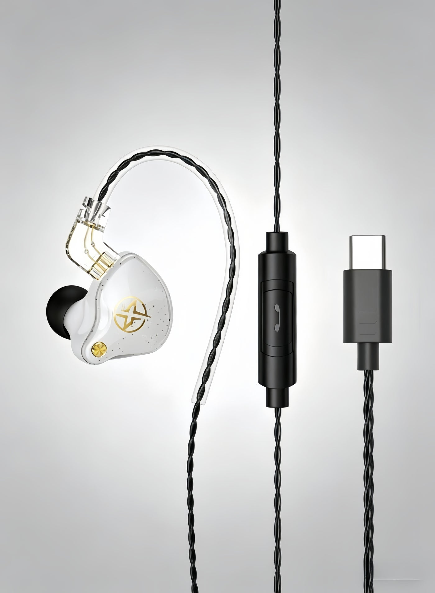sthxyfaith Sthxyfaith Plug In And Unplug Sports Hifi Dynamic Phone Wired Earphones X2pro Connection Type: Wired