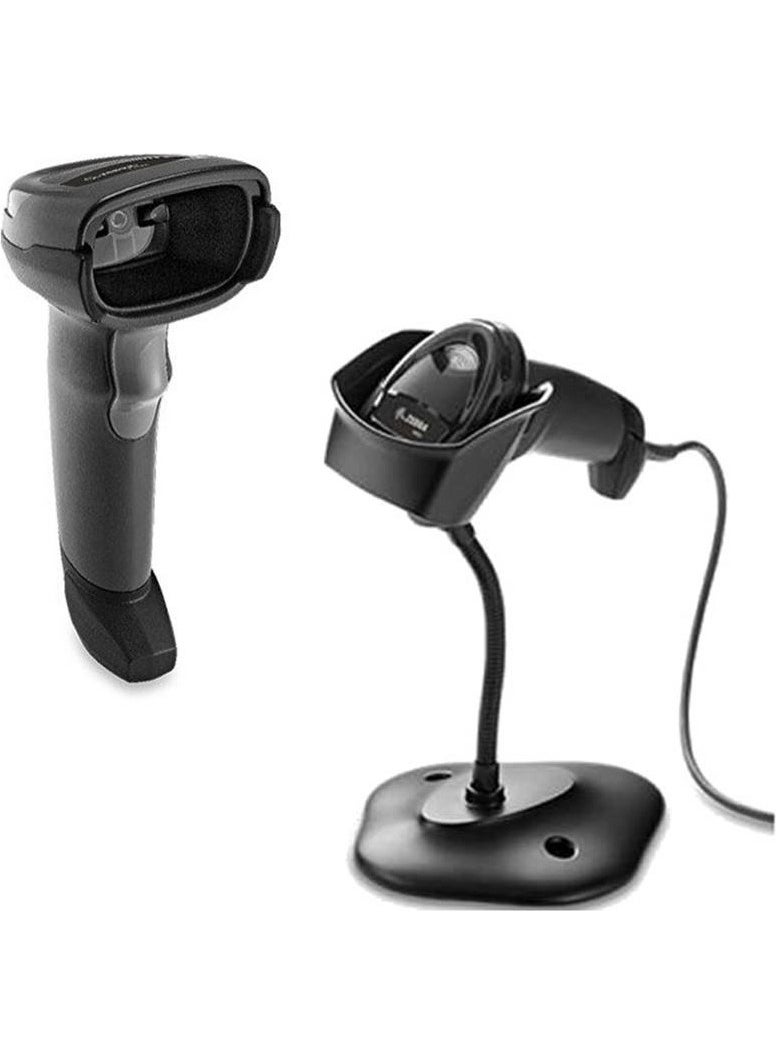 ZEBRA - Symbol DS2208 Laser Stand 1d/2d USB Barcode Scanner - Image 1
