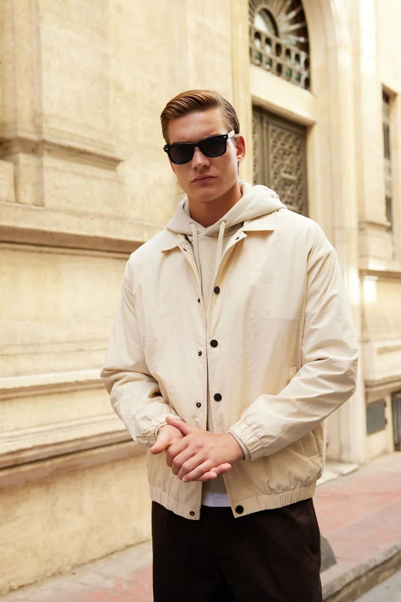 Danger Danger Regular Fit Button Front Jacket
