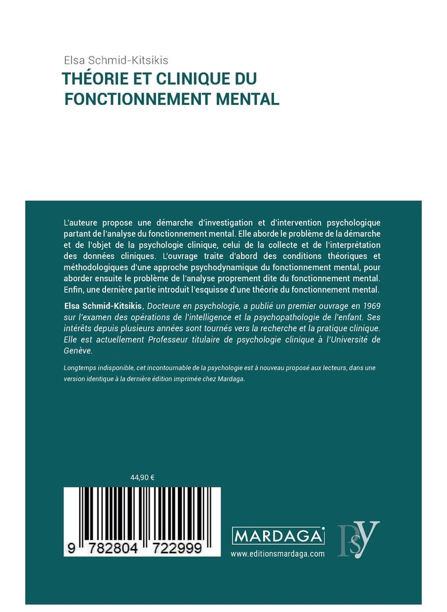 Théorie et clinique du fonctionnement mental  - Image 2