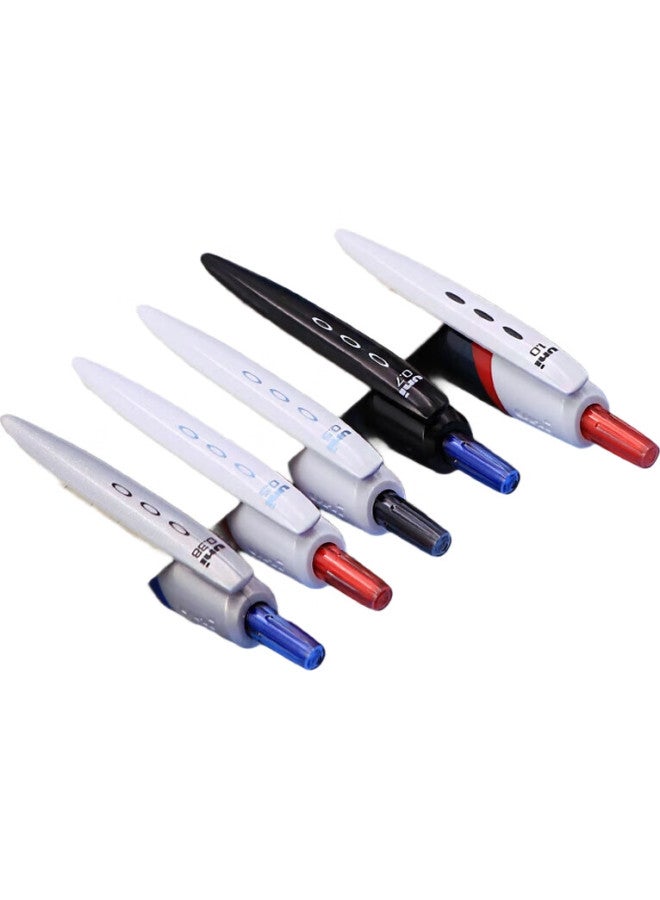 Uni Mitsubishi (Uni) Jetstream Series Retractable Ballpoint Pen Sxn-150, Smooth Writing, Student Office Ballpoint Pen, 0.7Mm, Black Barrel, Black Ink, Single Pen - Image 2