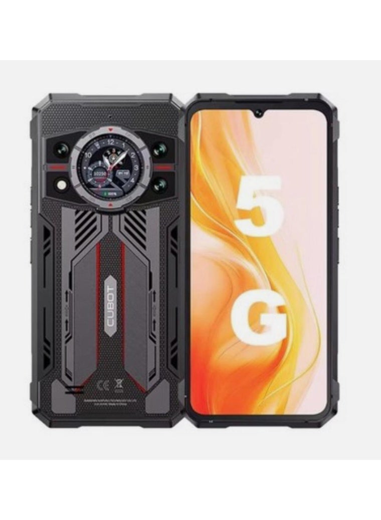 Cubot KingKong 11 5G Rugged Smartphone 6.72 Inch 120Hz FHD+ Screen,Android15, Dual SIM, 16GB RAM+256GB ROM 10200mAh Battery 108MP Rear+32MP Front Camera, OTG, NFC Waterproof Mobile Phone -Black - Image 1