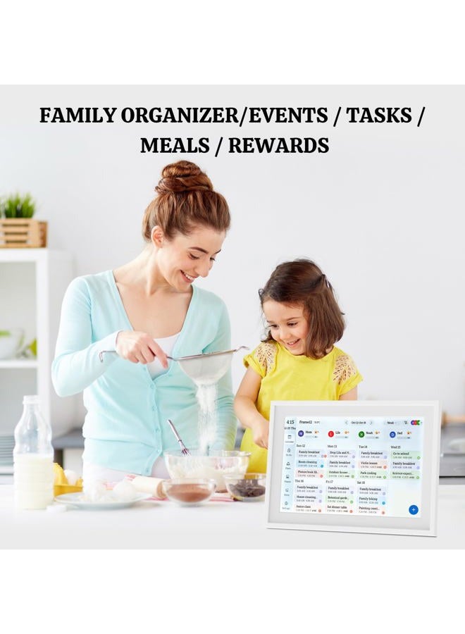 JEEJIA Calendar Digital, 10.1" Digital Calendar, Meal Planner,To Do List, Duty Chart 1127 01 - Image 2