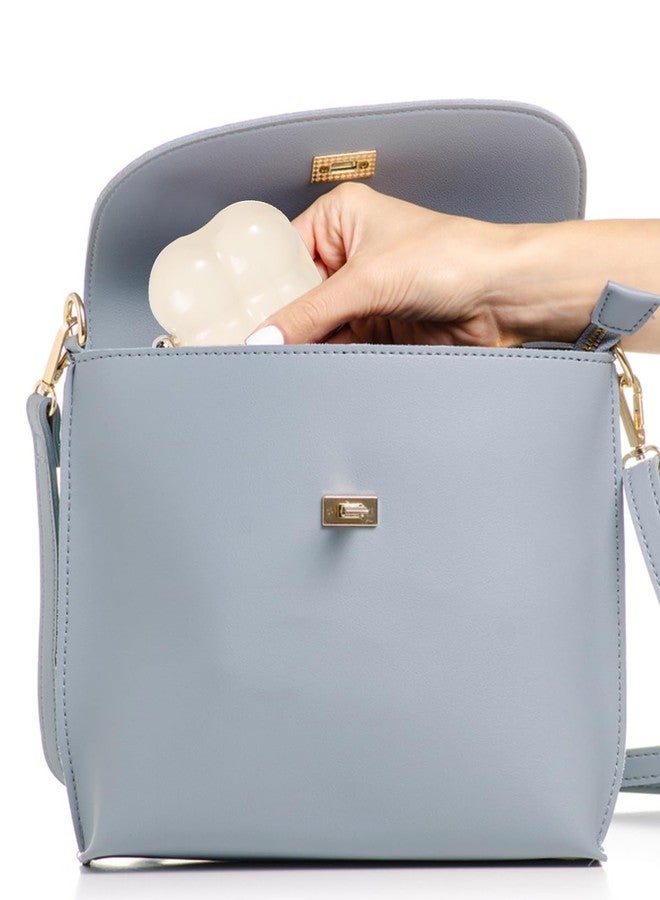 LETGO Mini Travel Jewelry Case Small Jewelry Box Clear Jewelry Organizer Storage Case Portable Jewelry Travel Case Mini Travel Essentials for Girls Car Essentials for Women (Cloud Beige) - Image 5