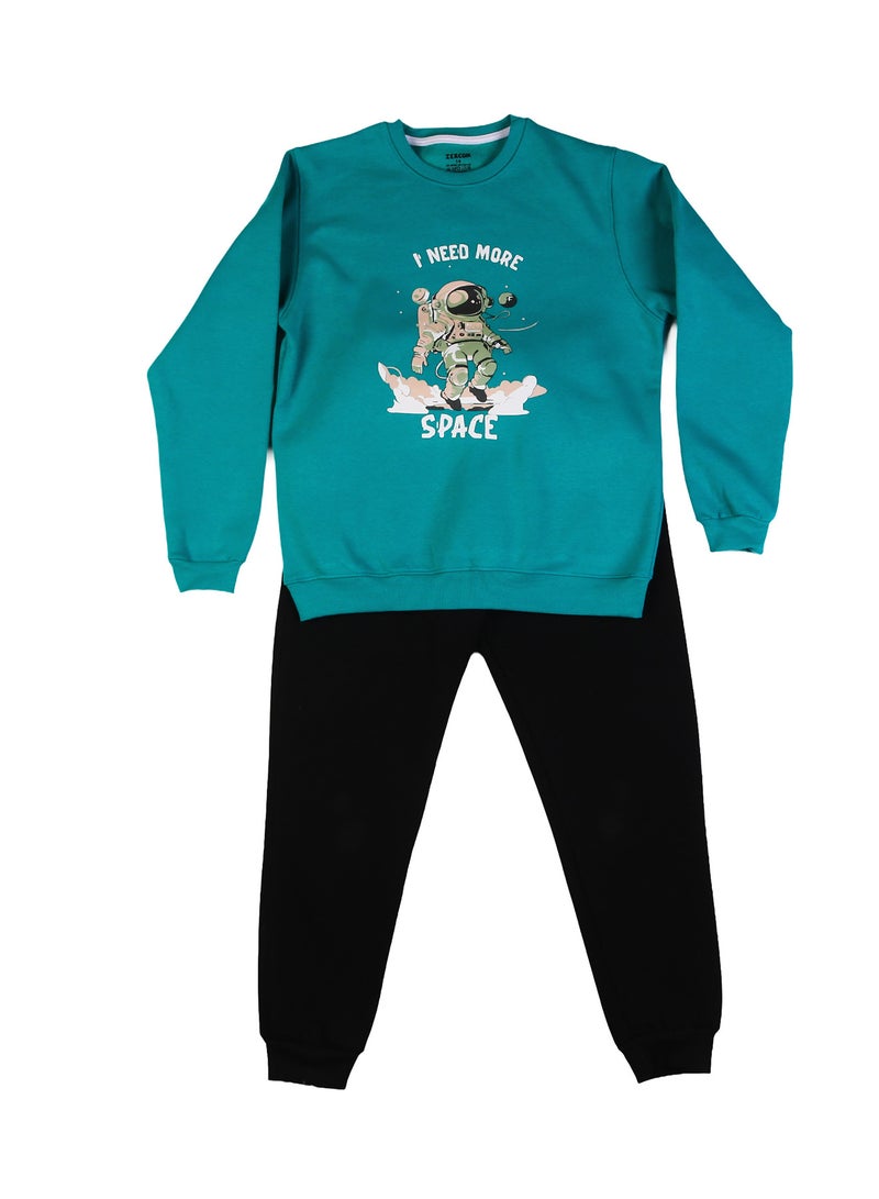 زيركون بيجامة شتوي اولادي - 4019 - Image 1