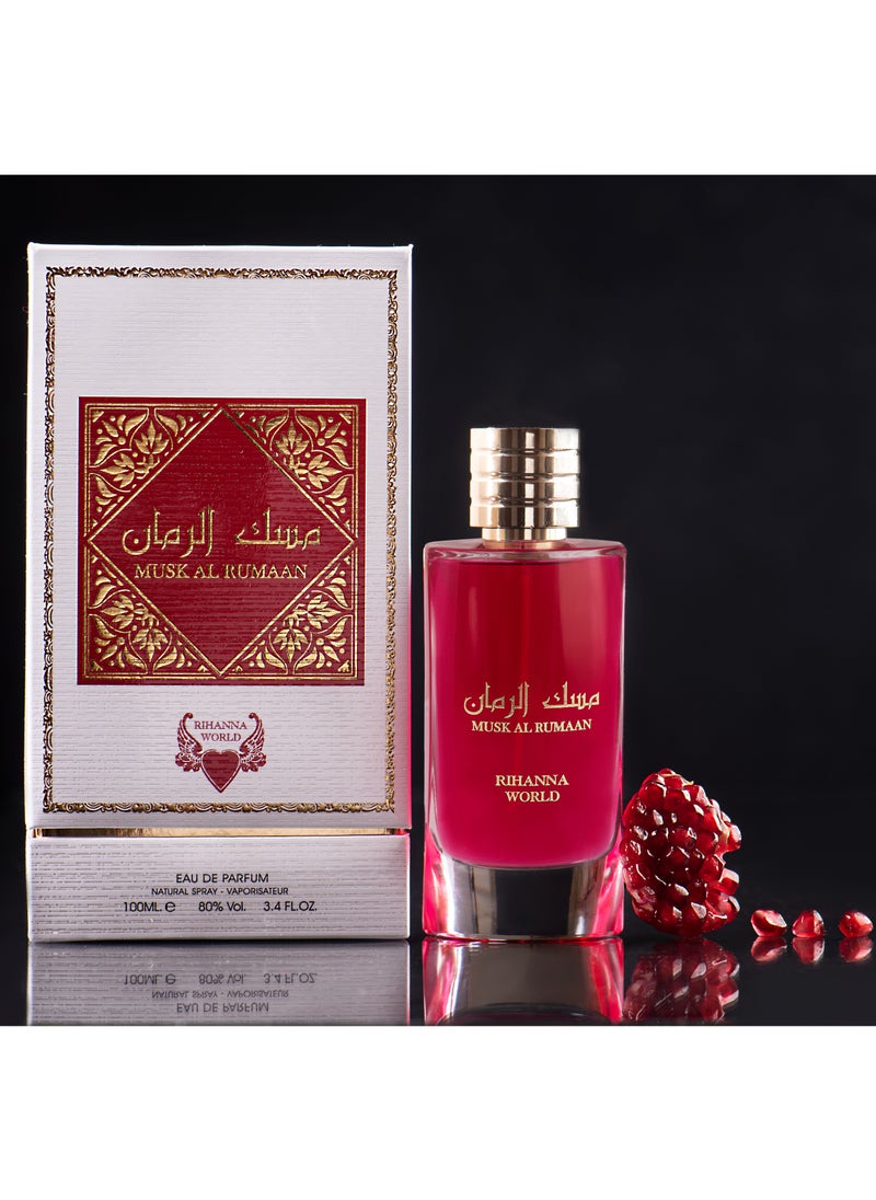 RIHANNA WORLD - Musk Al Rumaan For Women By RIHANNA WORLD  EDP 100ml - Image 1