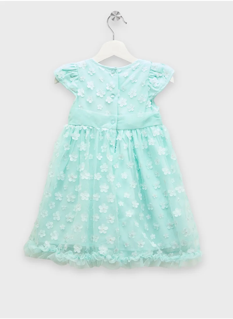 ريبلز مع نمشي Girls Party Dress