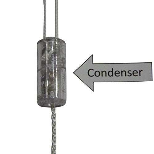 HomeAmore Condensers, 5 Pack for Blinds. Safety Tassels, Clear Slick Design. Modern Easy Blind Upgrade. Replace Your Old, Broken and Sun Damaged Ones Easily. Quick and Easy Fix. for Cords Upto 1.8mm. - Image 4