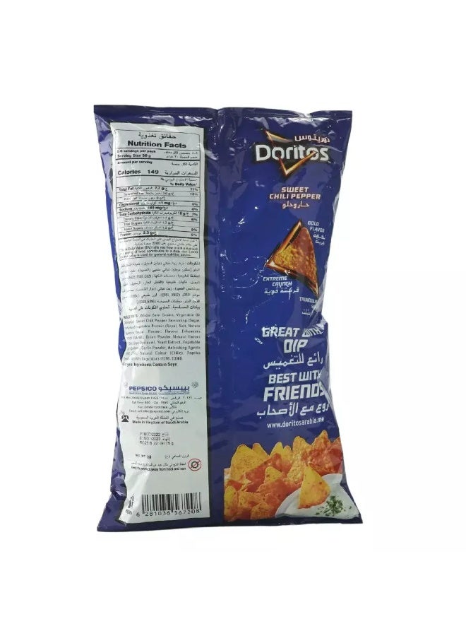 Doritos Tortilla Chips with Sweet Chili Pepper Flavour- 175gms - Image 2