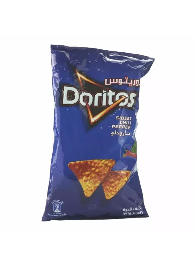 Doritos Tortilla Chips with Sweet Chili Pepper Flavour- 175gms - Image 1