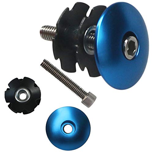 GANOPPER 1 1/8 inch Alumium Road Bike Stem Spacers MTB Headset Spacer with Bicycle Headset Top Cover Front Fork Stem Top Caps Stem Star Bolt - Image 4