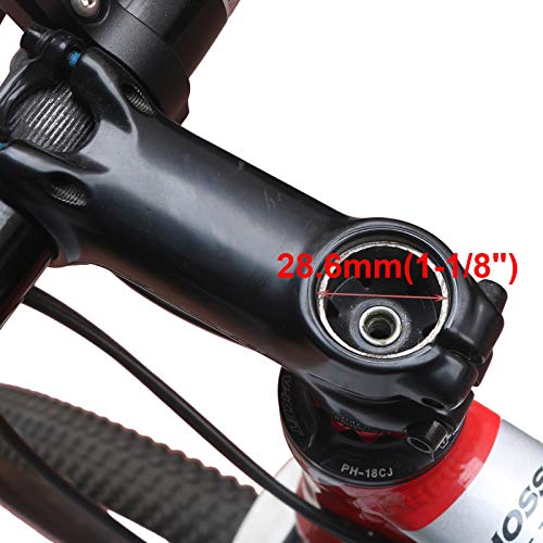 GANOPPER 1 1/8 inch Alumium Road Bike Stem Spacers MTB Headset Spacer with Bicycle Headset Top Cover Front Fork Stem Top Caps Stem Star Bolt - Image 5