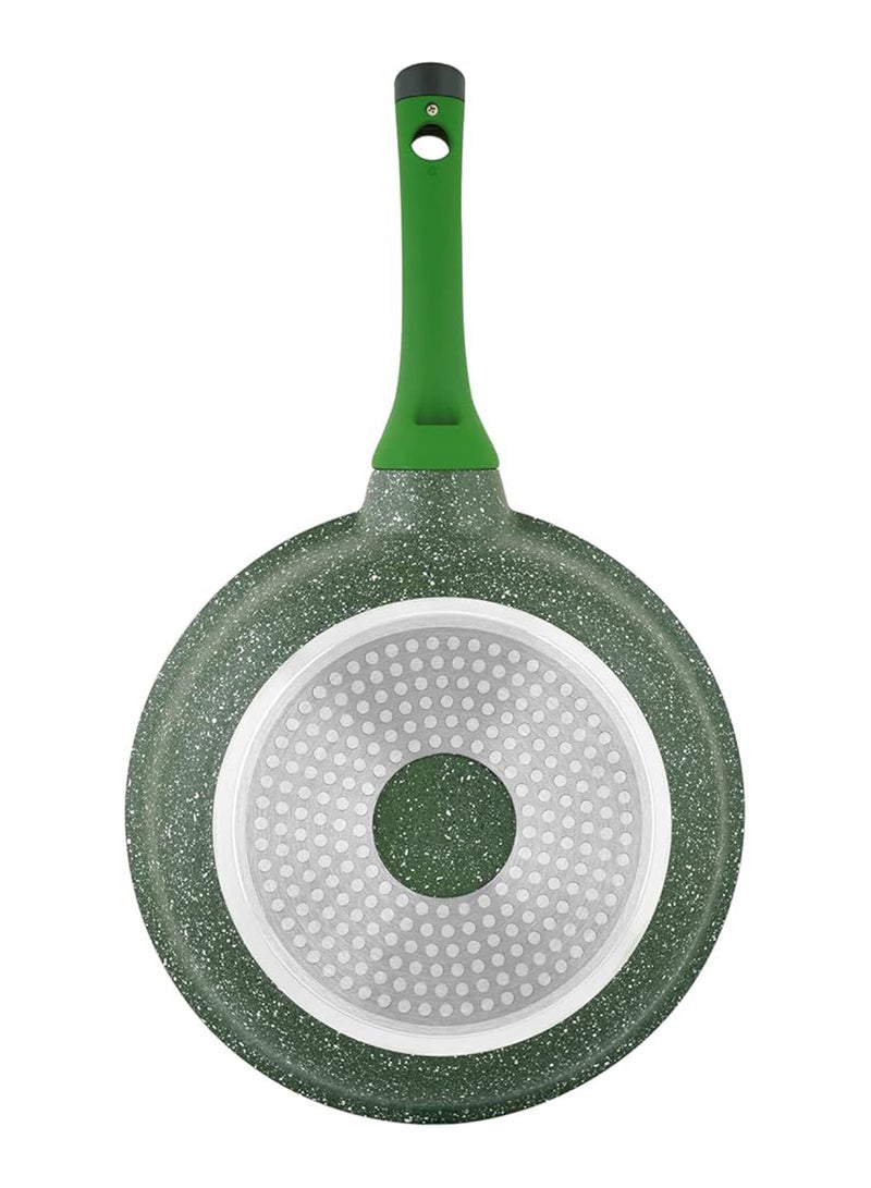Prestige Granite Non-Stick Aluminium Fry Pan Green - Image 4