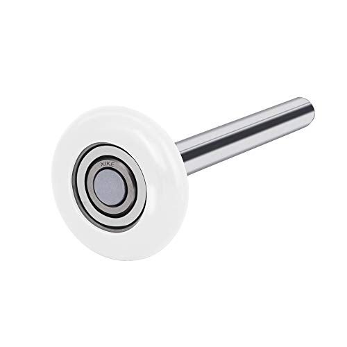 XiKe 12 Pack White 2" Nylon Garage Door Roller 7" Stem, Quiet/Durable and High Load, Use 6200-2RS Double Seals Precision Bearings. - Image 5