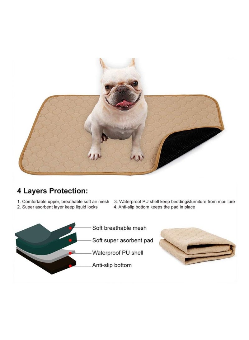 Washable Reusable Waterproof Fast Absorbing Pet Pee Pad for Dog Cat Diapers 60x45cm - Image 3