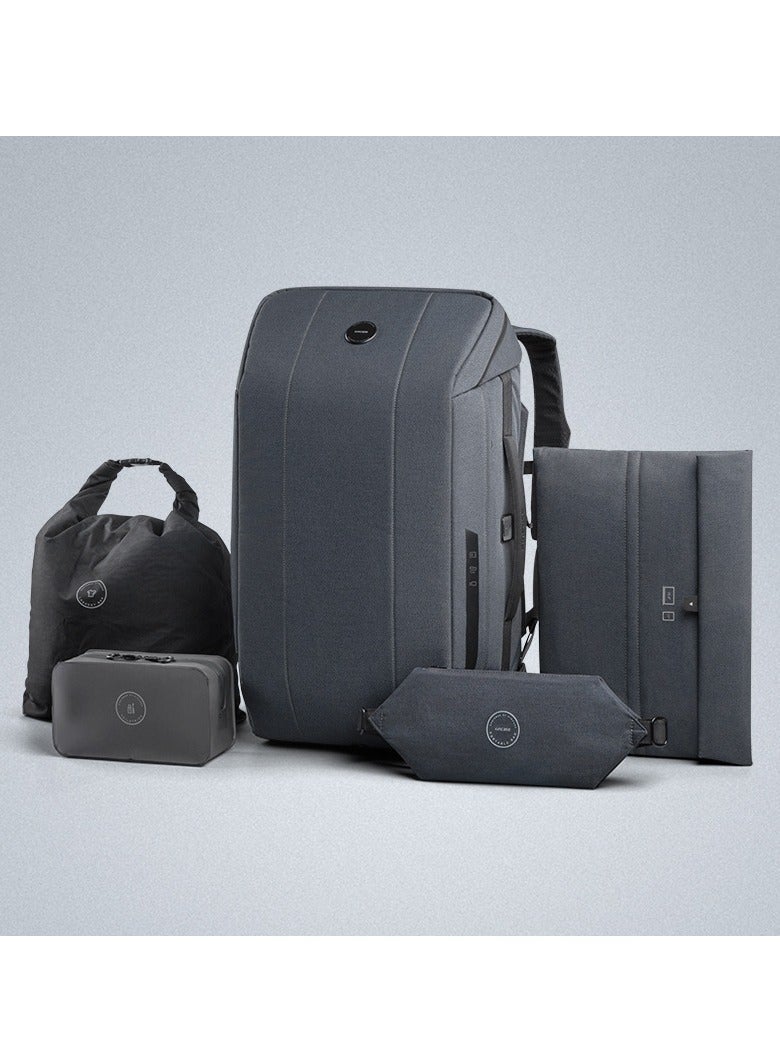 kingsons Large-capacity Computer Bag With Shoulder Strap Buckle (fully equipped) - Image 1