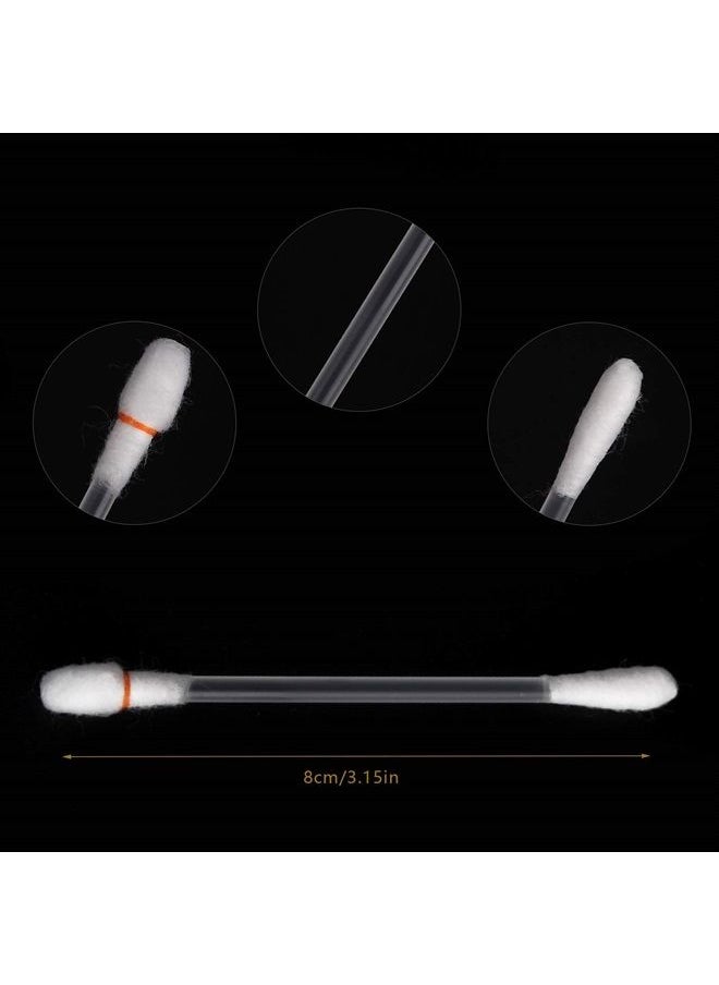 fenshine 100Pcs Lips Oil Cotton Swabs Disposable Oil Q-tip Applicators for Protect Lip Gum Anti-Dry Moisture Use Before Teeth Whitening  - Image 2