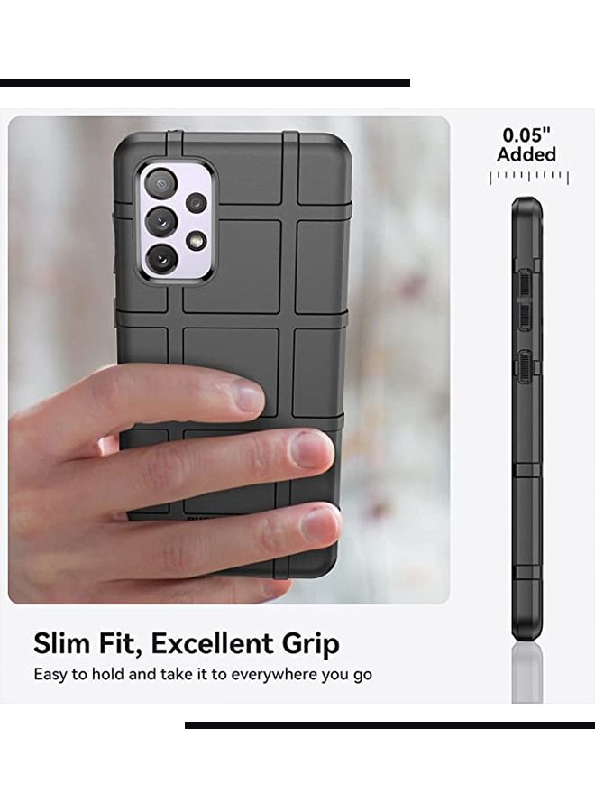 RUGGED SHIELD for Samsung A73 5G Case,Shockproof Galaxy A73 Case, Heavy Duty Drop Protective Samsung Galaxy A73 5G Phone Case, Anti-Scratch Tough Slim TPU Bumper Phone Cover-Black - Image 5