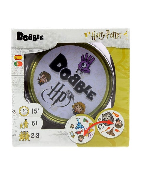 Harry Potter Dobble Card Game Ages 6 and above 2 to 8 Players 15 Minutes Playing Time