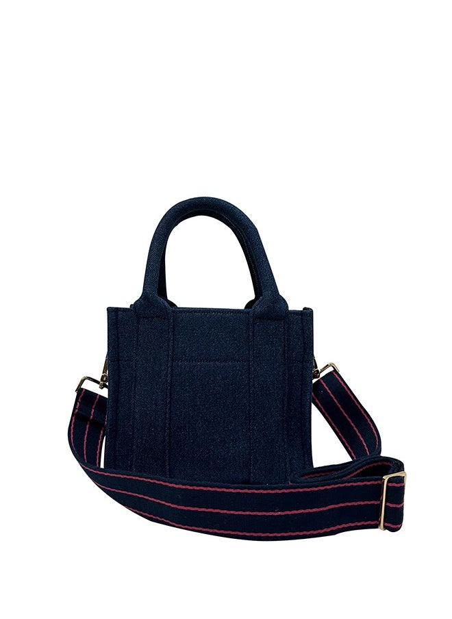 earthbags - Cara Mini Canvas Bag Denim - Image 1