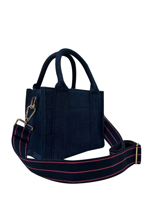 earthbags - Cara Mini Canvas Bag Denim - Image 1