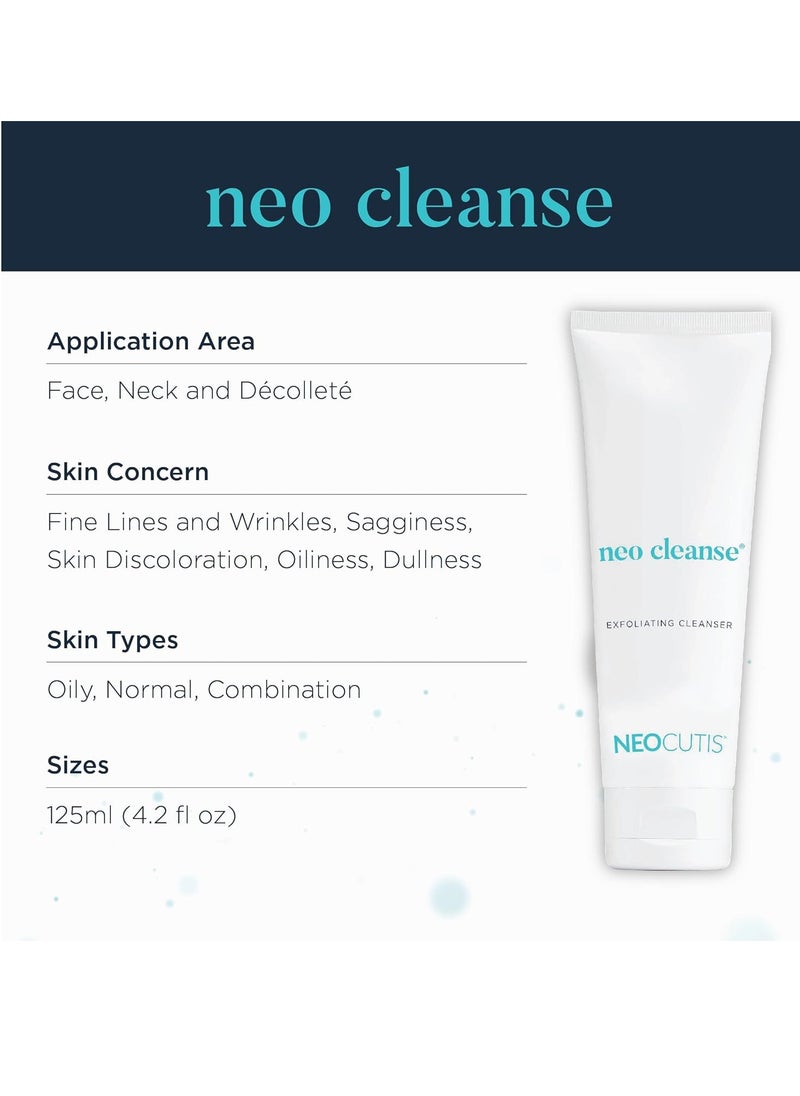 NEOCUTIS Neocutis Neo Cleanse - Exfoliating Skin Cleanser - Glycolic Acid Gel - 125ml  - Image 4
