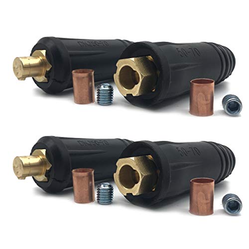 RX WELD Welding Cable Quick Connector Pair DINSEStyle 300Amp400Amp 120 5070 SQMM 2set