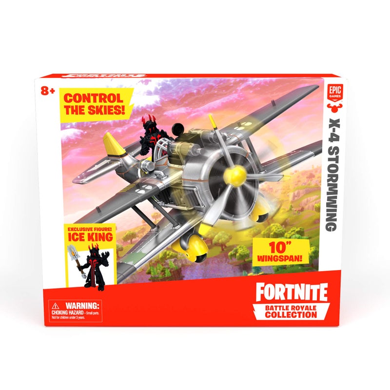 FORTNITE مجموعة فورتنايت باتل رويال طائرة X4 ستورم وينغ تمثال ملك الجليد - Image 3