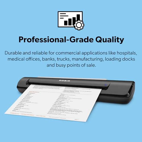 Ambir TravelScan Pro 600 PS600AS Simplex Document Scanner and Card Scanner - Image 3