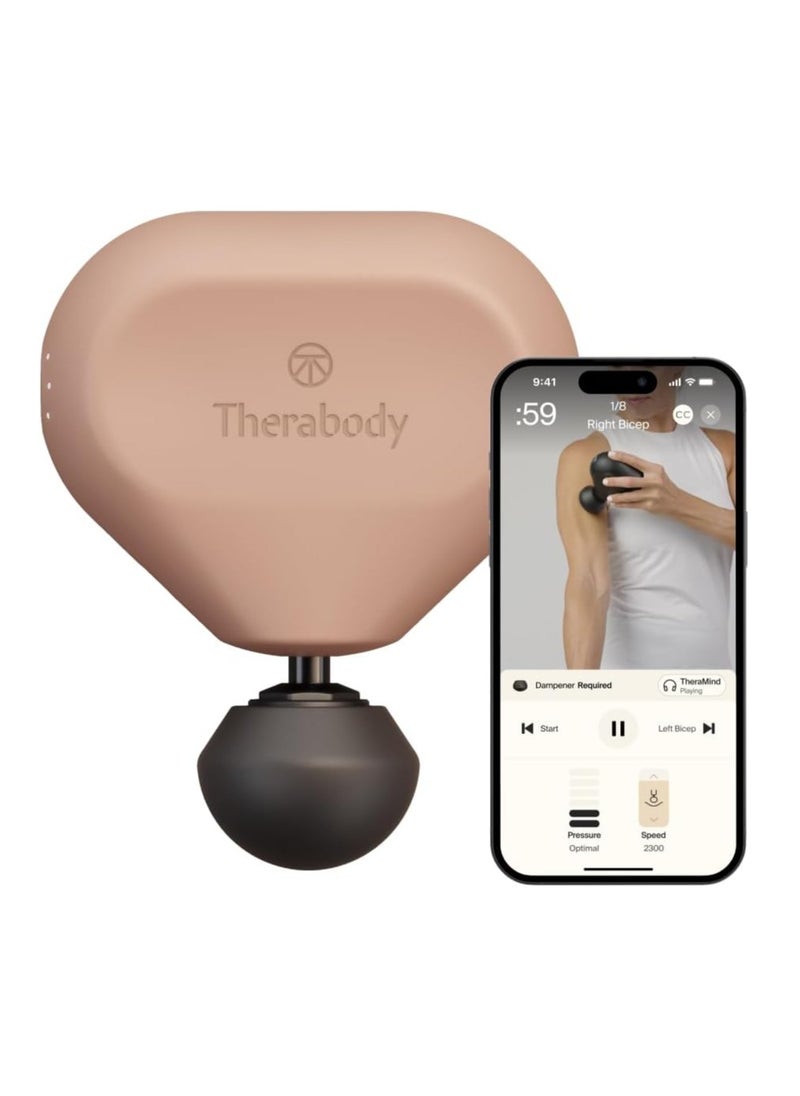 Therabody Theragun Mini by Therabody (3rd Generation) – Ultra-Portable Massage Gun and Travel Essential for Fast, Effective Pain and Tension Relief Anywhere, Desert Rose  - Image 1