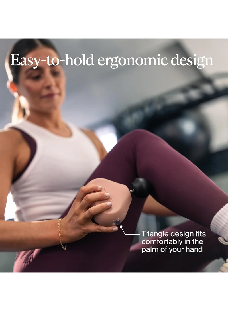 Therabody  Theragun Mini by Therabody (3rd Generation) – Ultra-Portable Massage Gun and Travel Essential for Fast, Effective Pain and Tension Relief Anywhere, Desert Rose  | Best Price UAE