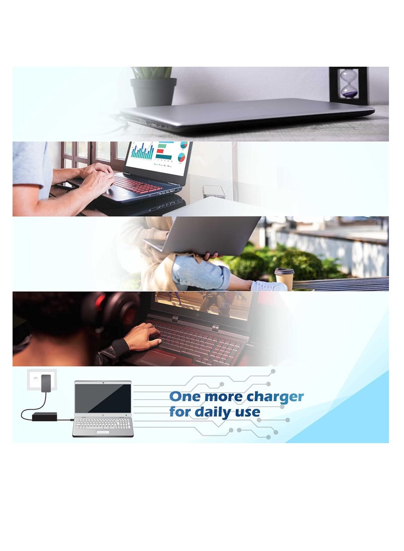 65W AC Laptop Charger – Compact & Reliable Power Adapter with Cylindrical Connector - Image 5