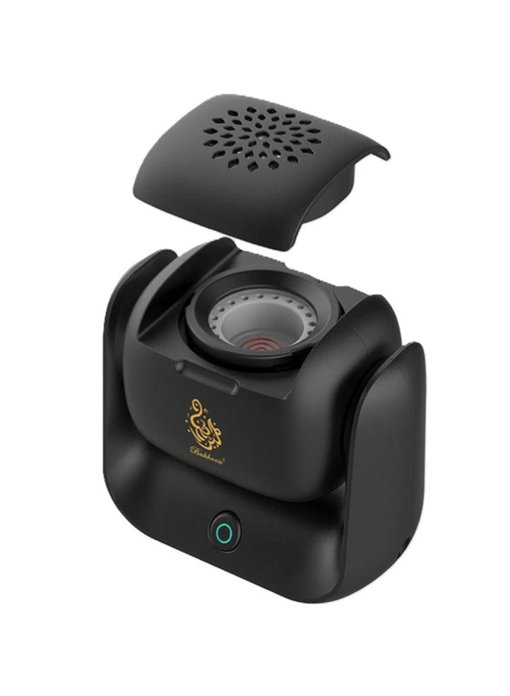 Bukhoor Rotatable Portable Bukhoor Burner, Strong Fragrance, LED Indicator, Type-C Charging, Fast Burning, Suitable for Car and Home Use - Image 3