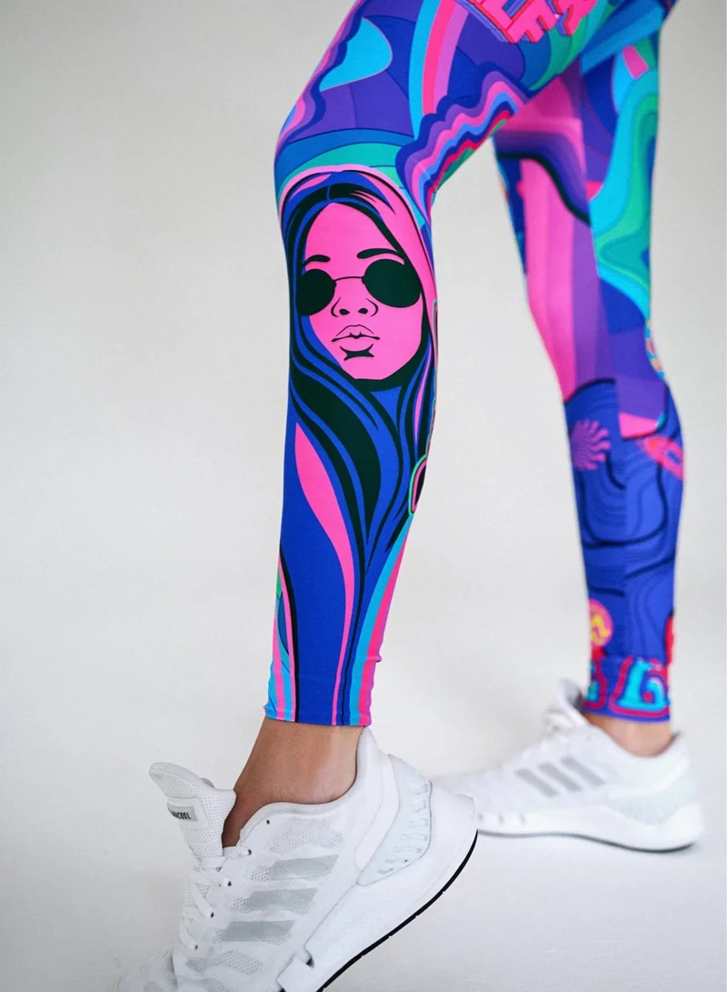 Bona Fide Bona Fide Premium Quality Leggings for Women with Unique Design and Push Up - High Waisted Tummy Control Legging