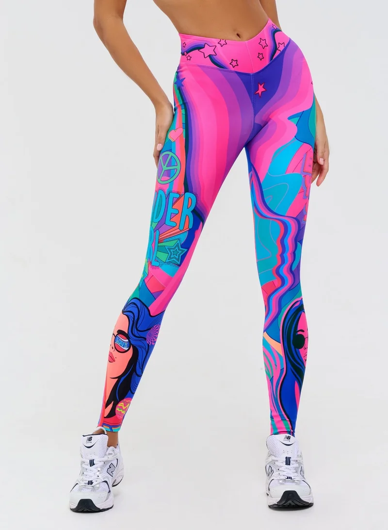 Bona Fide Bona Fide Premium Quality Leggings for Women with Unique Design and Push Up - High Waisted Tummy Control Legging