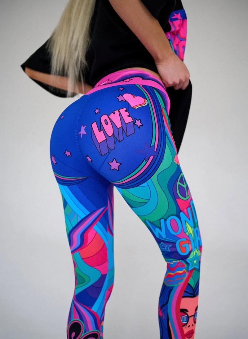 Bona Fide Bona Fide Premium Quality Leggings for Women with Unique Design and Push Up - High Waisted Tummy Control Legging