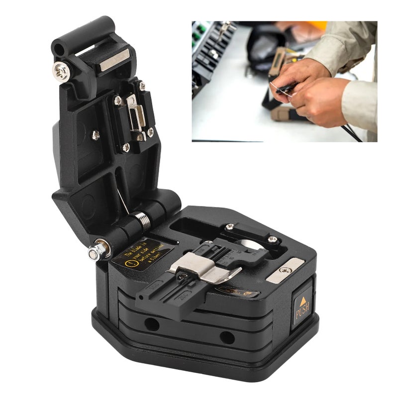 SKL 6C Fiber Cleaver Automatic Rebound Cable Cutting Fiber Optic Tool for Cold Connection Welding - Image 3