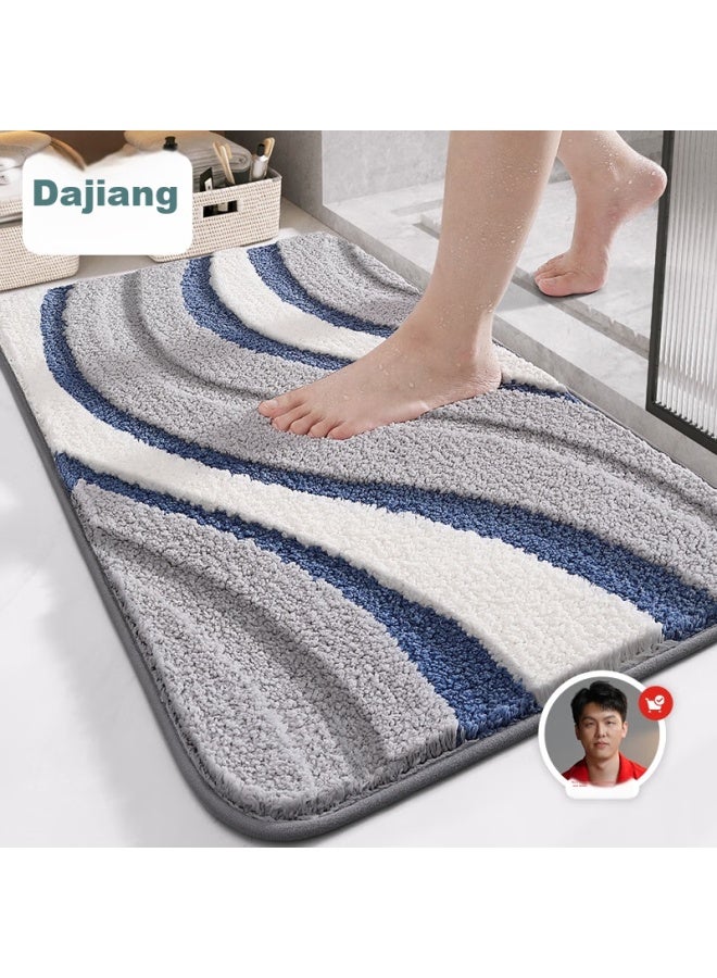 Dajiang حصيرة حمام داجيانج، حصيرة مدخل، حصيرة أرضية ماصة، حصيرة غير قابلة للانزلاق للحمام، 40×60 سم - Image 1