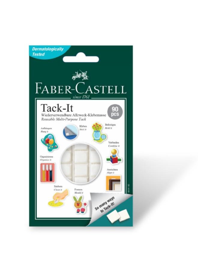 فابير كاستل معجون لاصق - Tack It- ابيض- 50غرام  - Image 1
