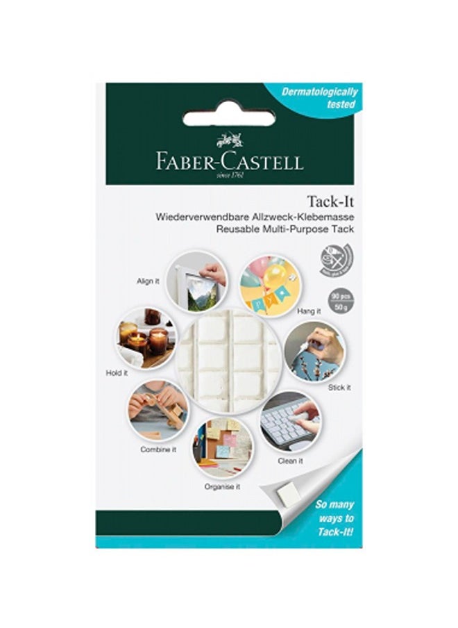 فابير كاستل معجون لاصق - Tack It- ابيض- 50غرام  - Image 2