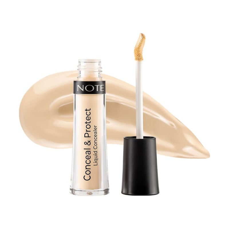 NOTE Cosmetics نوت كونسيل بروتيكت سائل كونسيلر 01 - Image 1