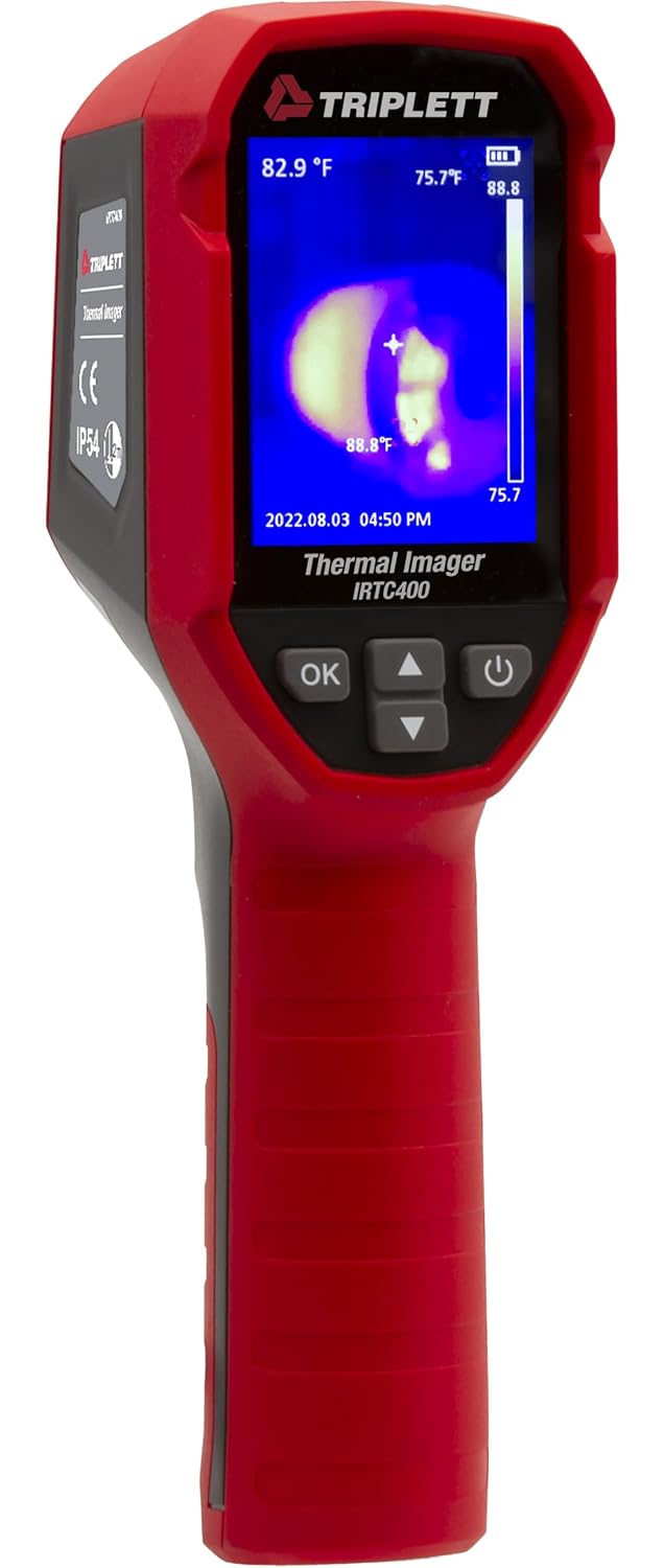 Triplett IRTC400 Thermal Imaging Camera with 24 Color TFT Display - Image 1