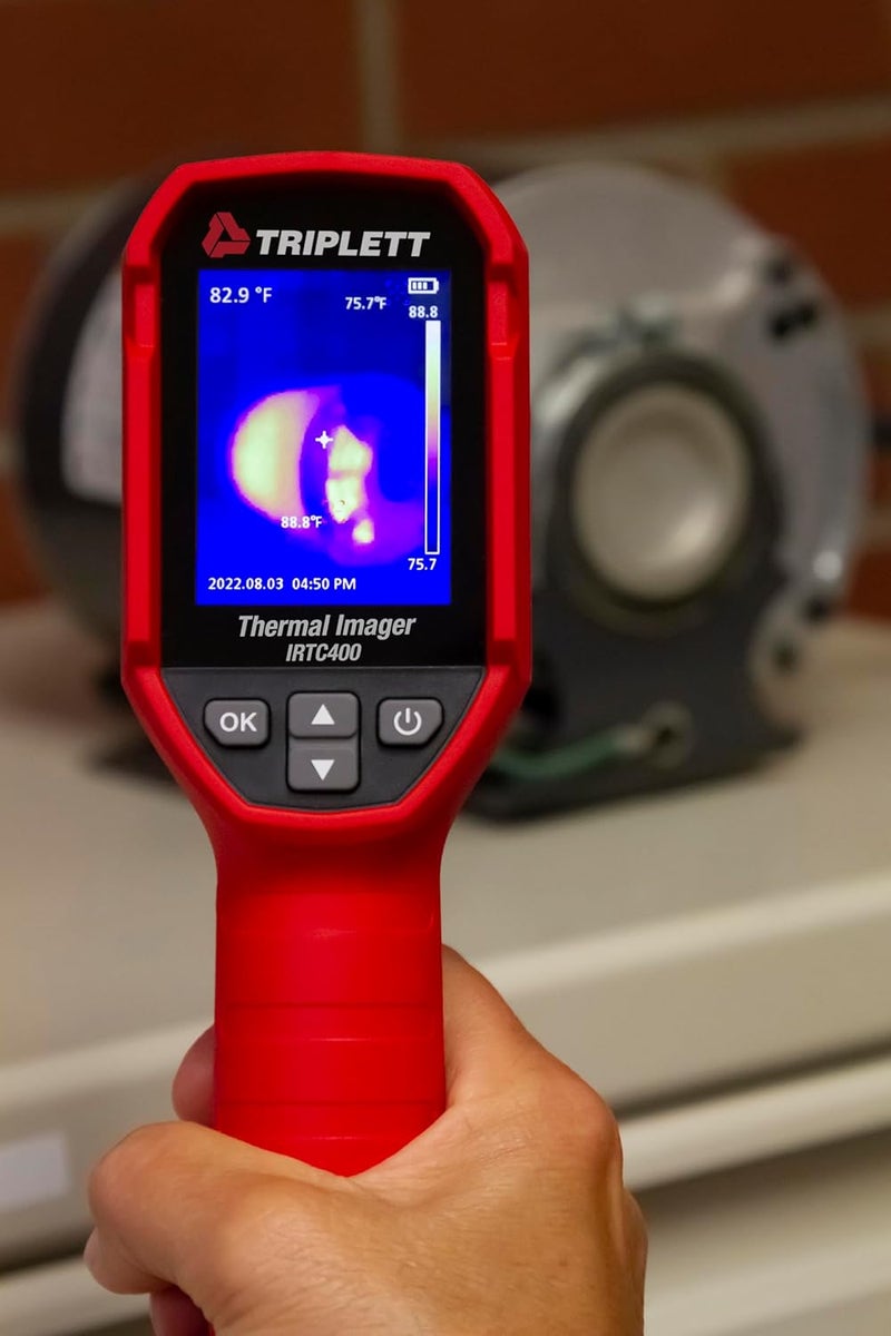 Triplett IRTC400 Thermal Imaging Camera with 24 Color TFT Display - Image 5