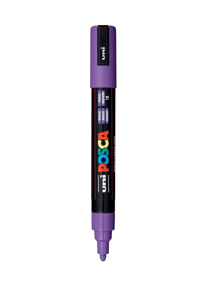 POSCA - قلم طلاء متوسط الرأس ذو حبر بنفسجي - Image 1