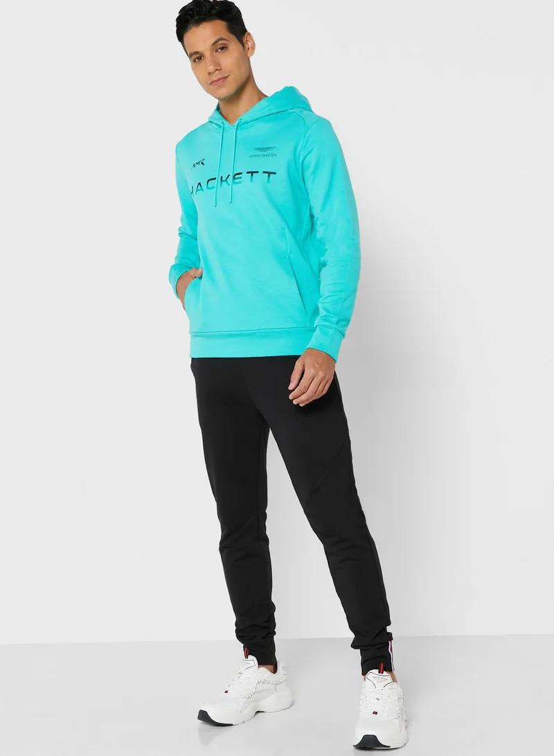 Hackett Printed Logo Hoodies Sweatshirt