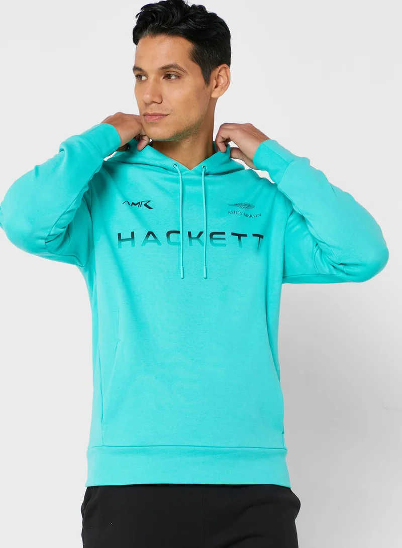 Hackett Printed Logo Hoodies Sweatshirt
