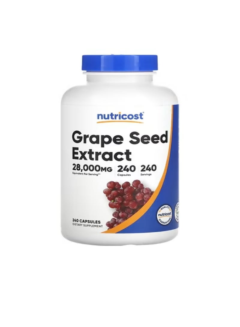 مستخلص بذور العنب، 28000 ملغ، 240 كبسولة