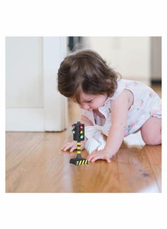 KASTWAVE Traffic Light Toy, Mini Traffic Signal Light Model Toy Child Educational Toy, Pack of 2  - Image 4